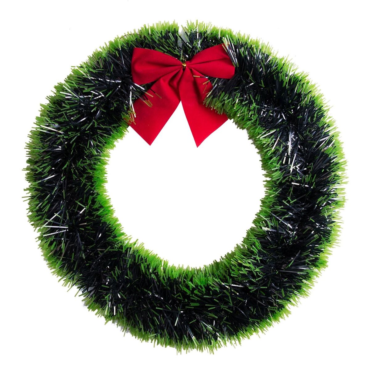 Christmas Wreath Bowknot Door Decoration - 35 cm