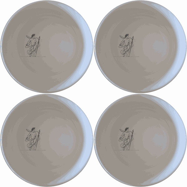 Greek Mythology Imagery Bowl Set of 4 - Range 12