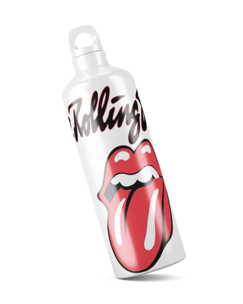 Katz Designs - Metal Water Bottle - Rolling Stones