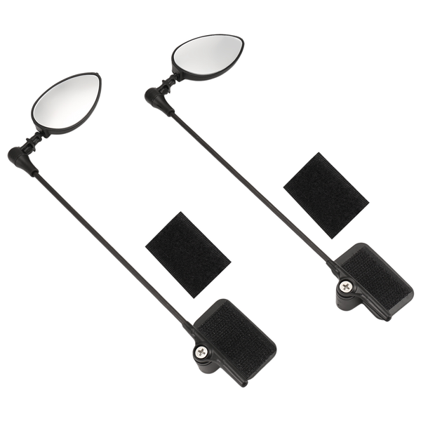 2 Pack Bike Helmet Mirror, 360 Degree Adjustable