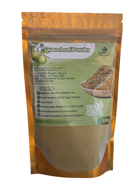 Zurial Organics Guava Leaf Powder 100g