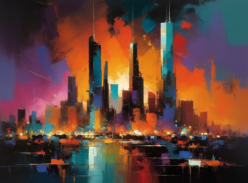 Canvas Wall Art Decor - The Metropolis Artwork