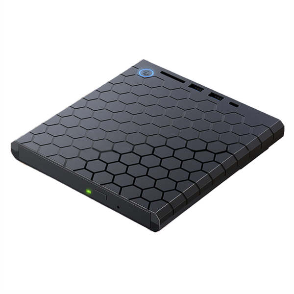 USB 3.0 External CD DVD Reader CD/DVD Drive with SD/TF Ports for PC