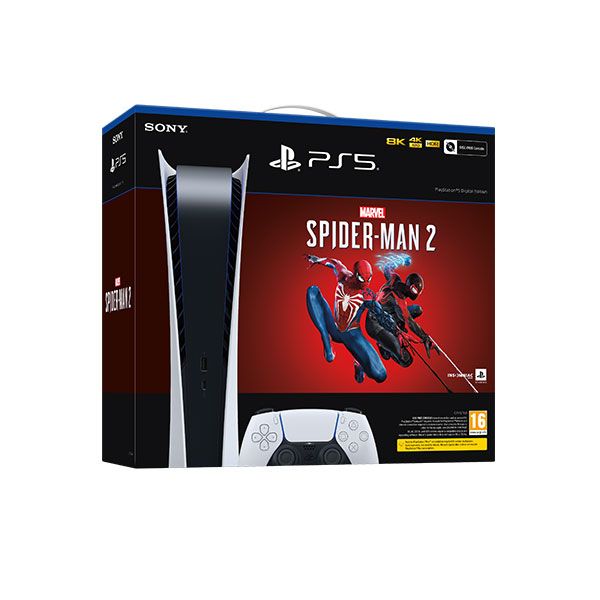 PS5 Digital + Marvel's Spider-Man 2 (Voucher) Bundle