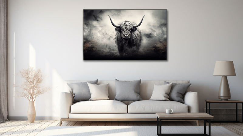 Highland Bull Creative Art - Hd0366 image