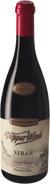 Old Road Wine Pepperwind Syrah Limited Release 750ml