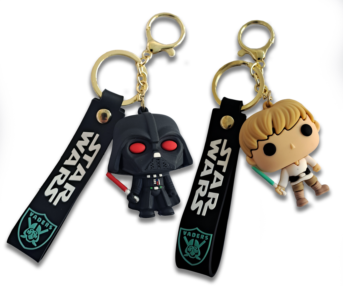 Starwars keychains- Darth Vader and Luke Skywalker | Shop Today. Get it ...