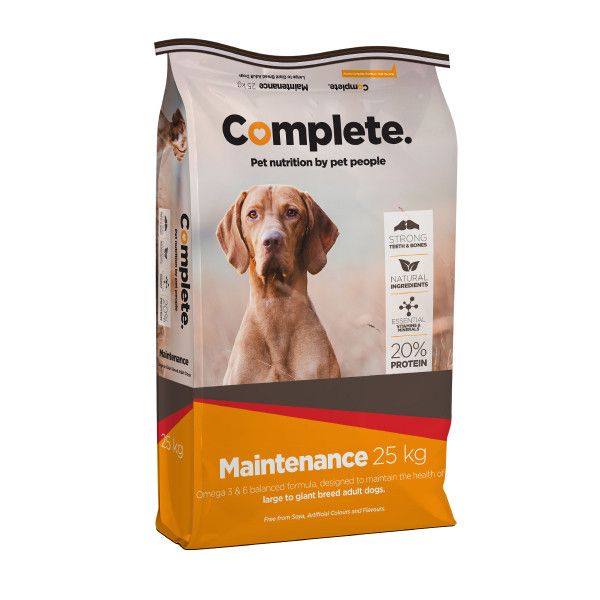 Complete Maintenance Dog Food LargeGt 25Kg Shop Today. Get it