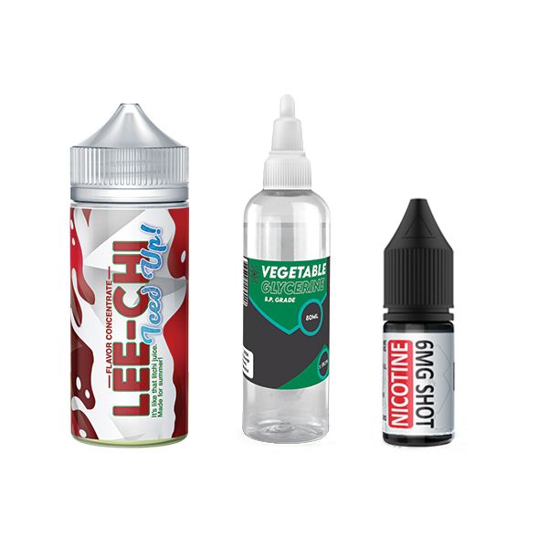 120ml Majestic Vapour Juice DIY Longfill Kit - Lee-Chi - 2mg