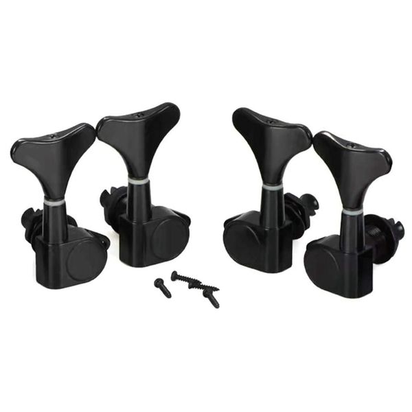 2+2 Sealed Bass Guitar Tuning Pegs Keys 2R2L Machine Head Tuners
