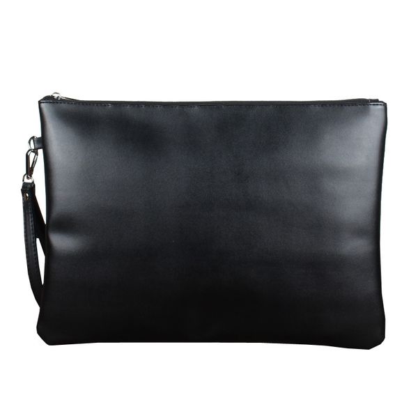 Large Capacity Clutch Bag Casual Handbag A4 Document Bag PU Leather Bag