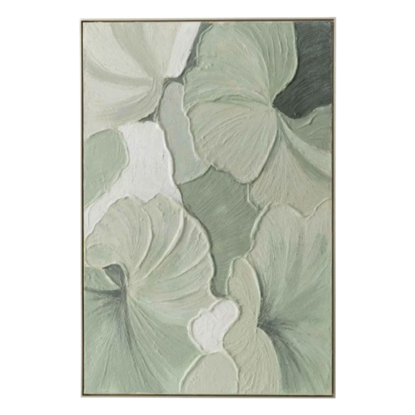 Decorative Framed Wall Art 120 x 80cm - Champagne Finish