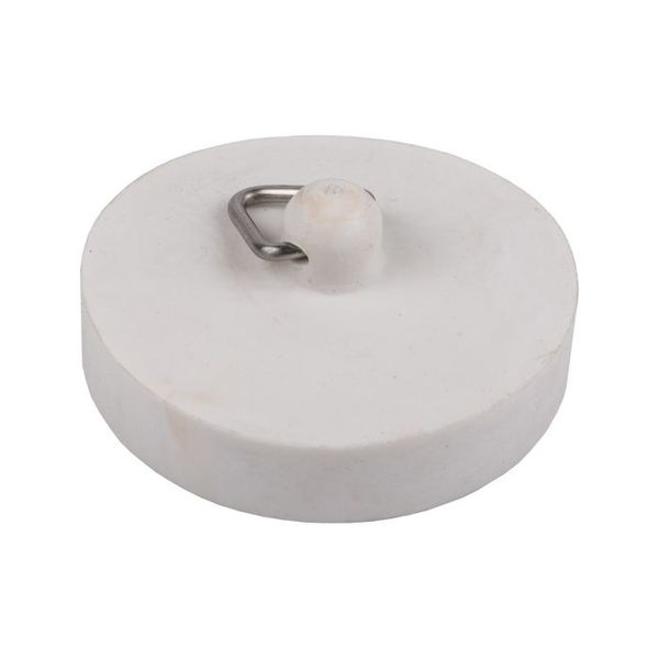 Basin Plug White Loose - 100 Pack