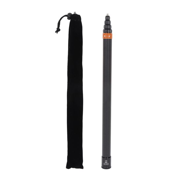 3m Carbon Fibre Selfie Stick Ultra-Light Monopod for GoPro Action Cameras