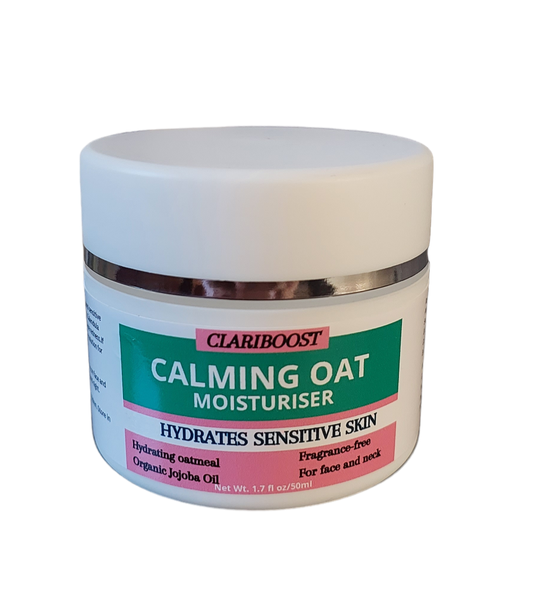 Clariboost Calming Oat Moisturiser for Face-50mls