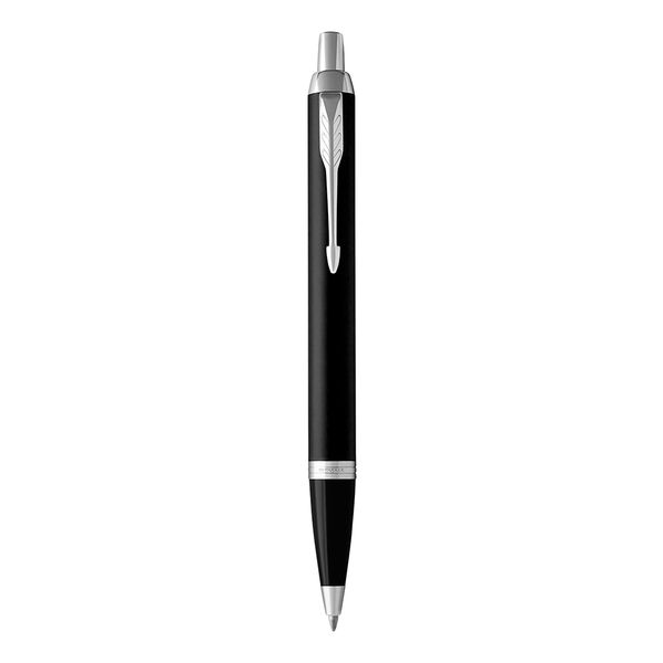Parker IM Ball Pen - Matte Black Chrome Trim