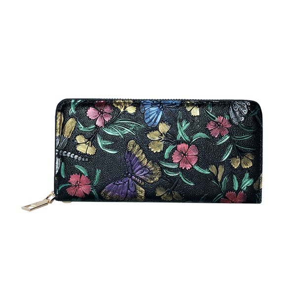 Ladies Unique Dragonfly Clutch Wallet (WAL-1001-DF)