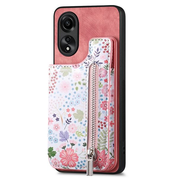 Painted Flip RFID Anti-Theft Phone Case Compatible with Redmi Note13 Pro 4G