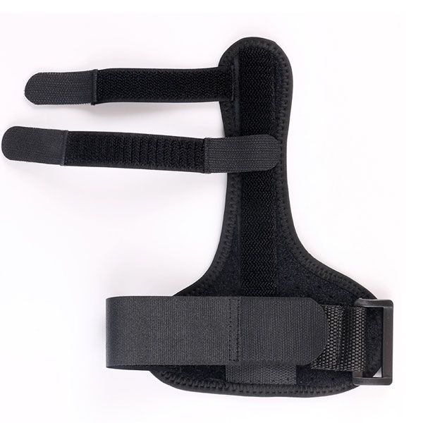 Adjustable Finger Splint Brace for Pinky, Ring &amp; Middle Finger, (Size M)