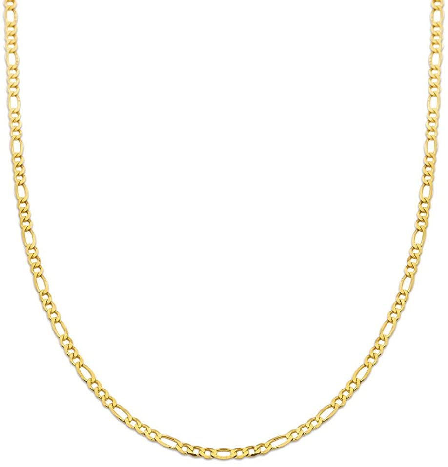 Broadway Jewellers - 9ct Yellow Gold - Figaro 3+1 Link Chain - 60cm ...