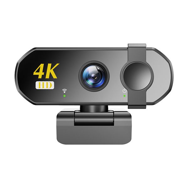 IPSTYLE 4K Webcam for PC with Microphone and Auto Focus for PC and Laptop
