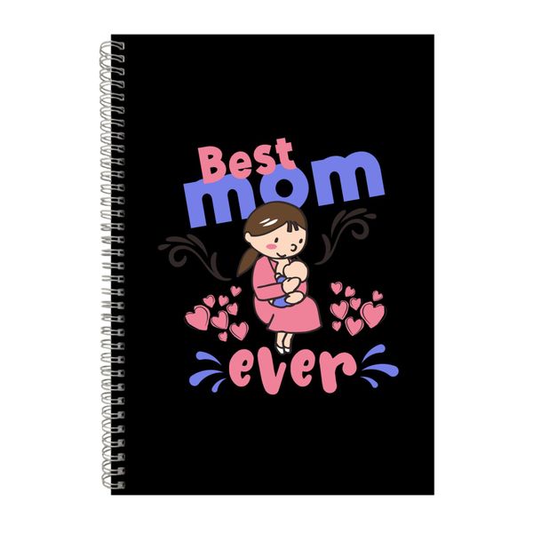 Best Mom Ever Notebook Mother's Day Gift Idea A4 Notepad 130