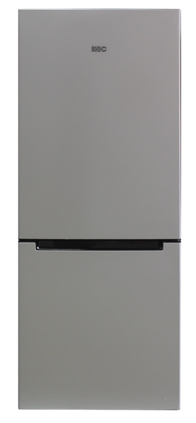 KIC 276L Bottom Freezer Fridge - Metallic