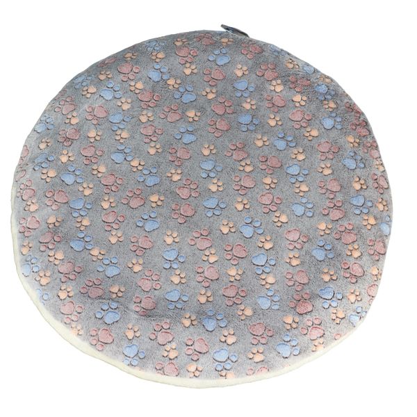 Thick Pet Fleece Pad / Pet Blanket - XL - Round Shape
