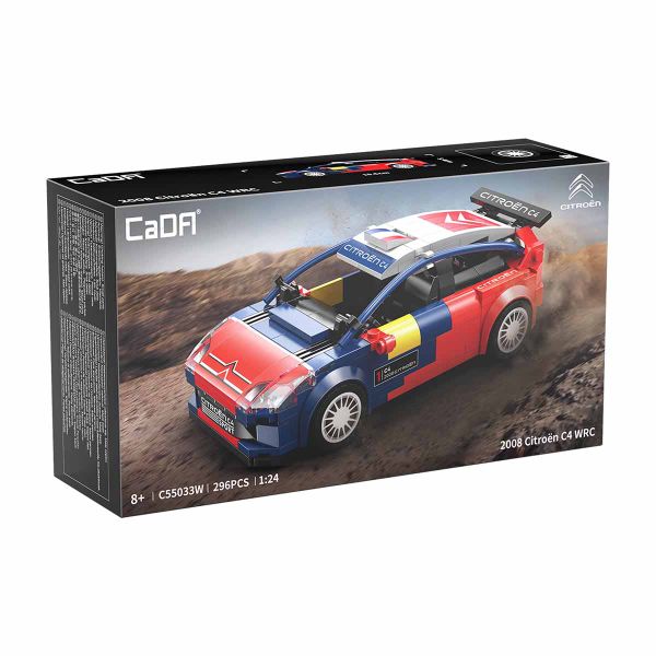 Cada 1:24 Free Wheel 296-piece 2008 Citroen C4 WRC
