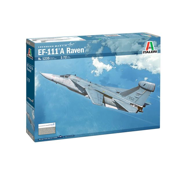 Italeri 1/72 General Dynamics EF-111 A Raven Plastic Model Kit