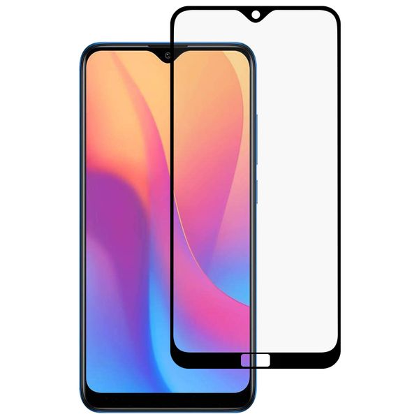 Tempered Glass Screen Protector Compatible With Redmi 8/8A/8A Pro/8A Dual - Full Glue