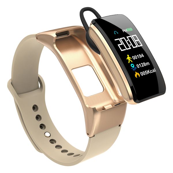 Bluetooth Bracelet: Gold