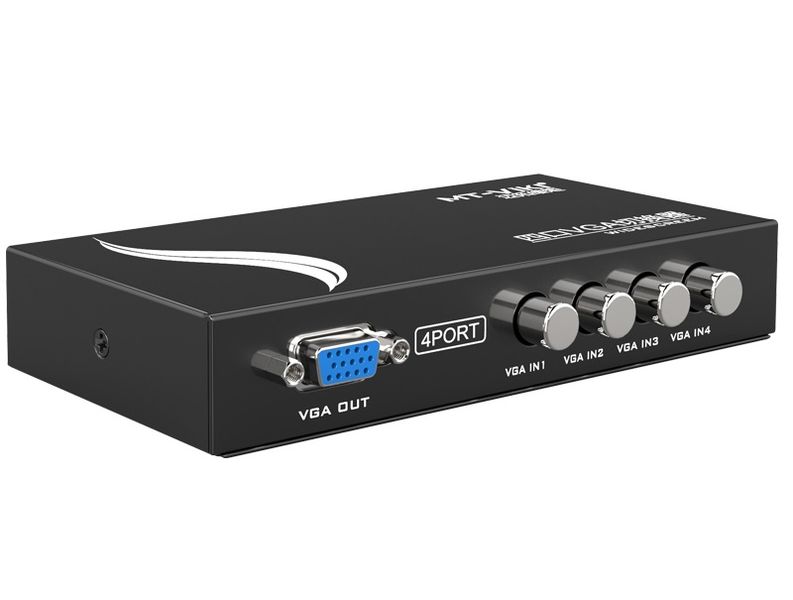 MT ViKI 4 To 1 Port Manual VGA Switch