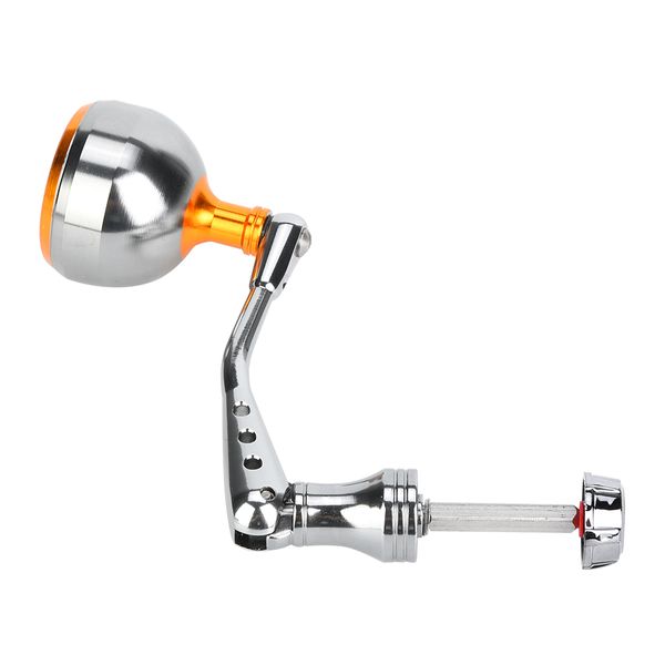 Silver CNC Metal Reel Handle Grip (L)