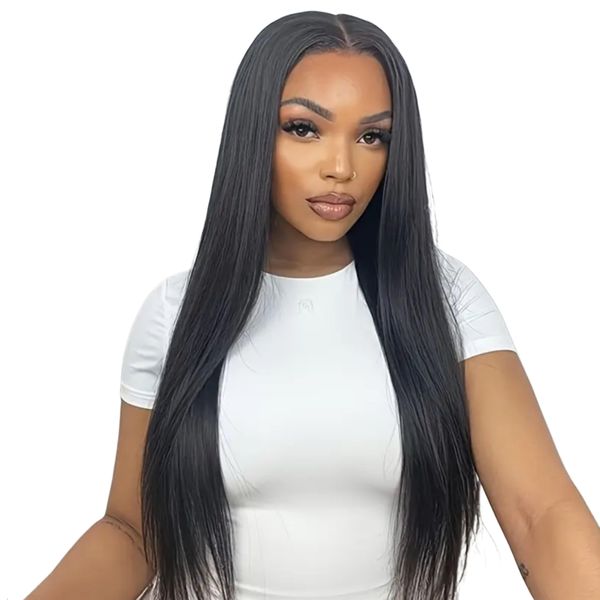 Superfly 20" Glueless Wear and Go Straight Human Hair Lace Front Wig
