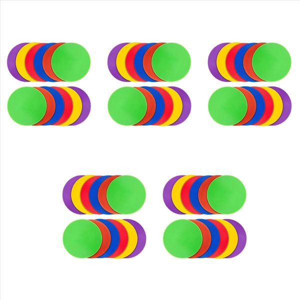 12Pcs Colored Spot Marker For Football Basketball Training Practice