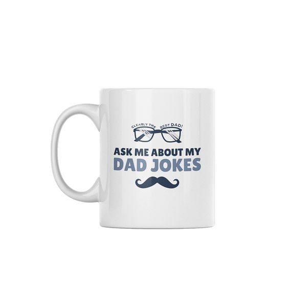 Clearly The Best Father's Day Custom Printed Mug 330ml