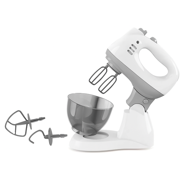 Mini toy Mixer with bowl and beaters-kids pretend play kitchen set