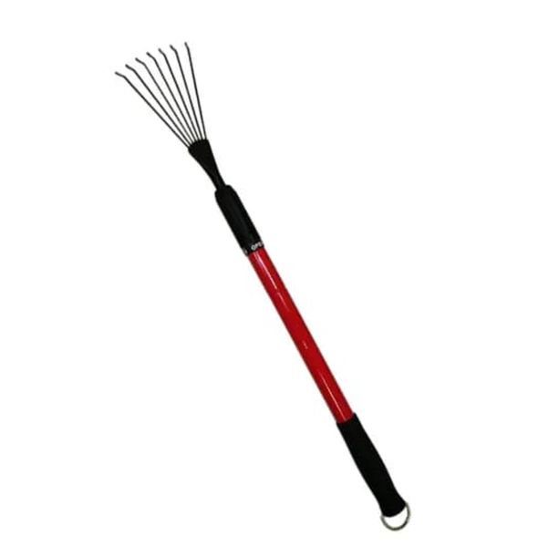 Garden Hand Tool 7 Teeth Rake Cultivator Lawn Rake With Long Handle