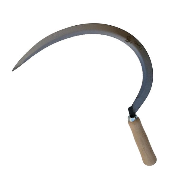 Carpa Sickle with Wooden Handle