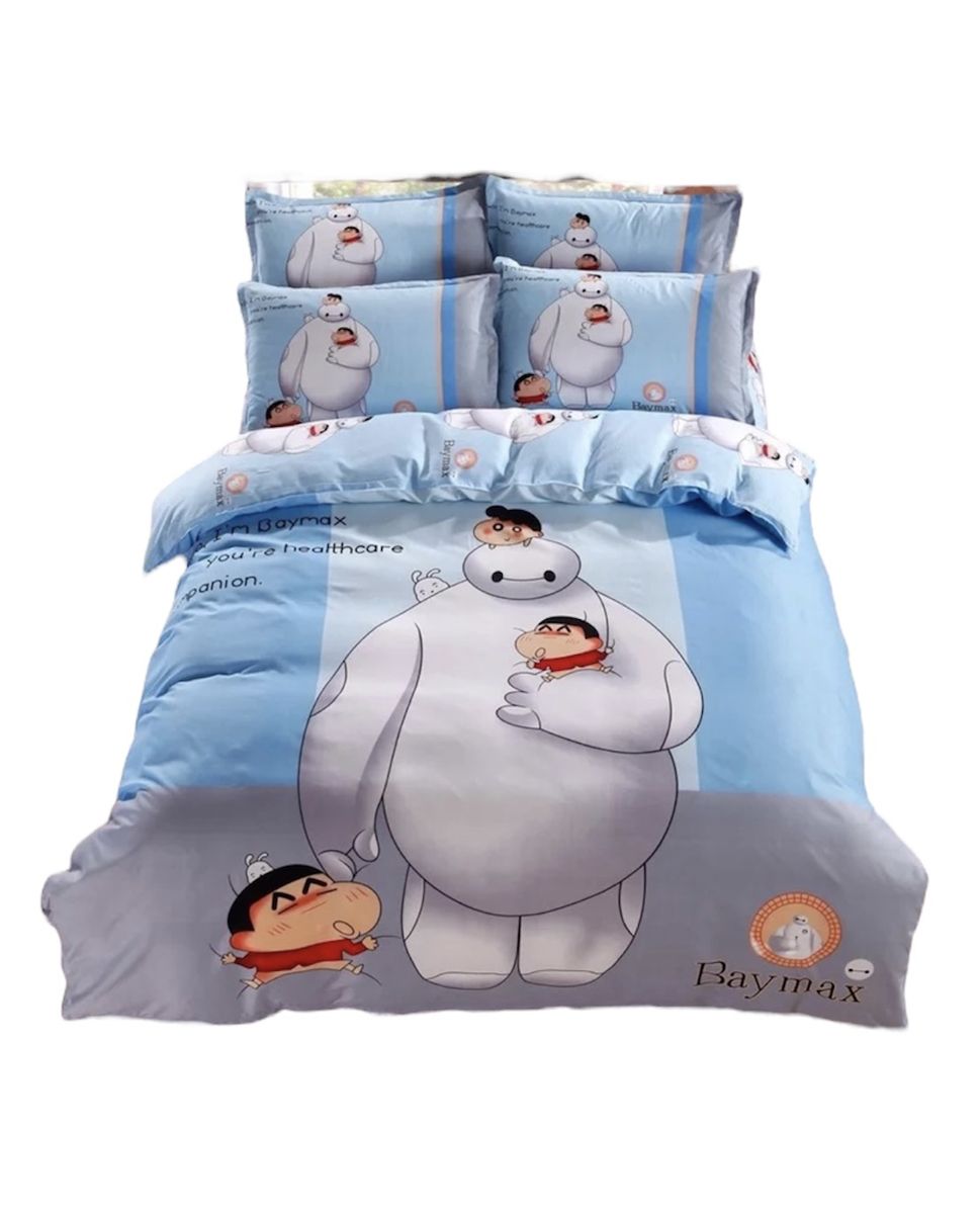 Baymax Kids Character Duvet Cover Set Polyester Double/Queen Bed