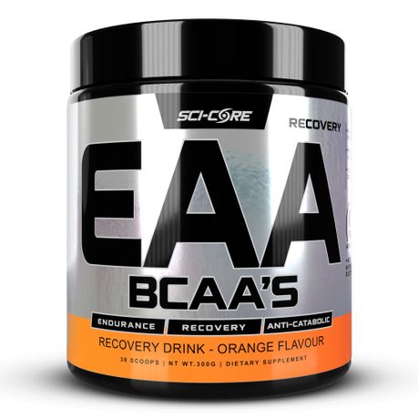 EAA + BCAAs - Recovery drink - Orange flavour - 30 servings Image