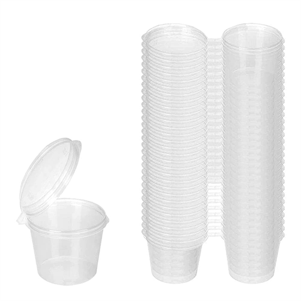 Small Plastic Containers With Lids 100 Pieces
