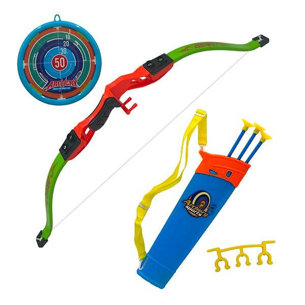 60cm Archery / Bow and Arrow Toy Set for Boys and Gils - Outdoor Toys