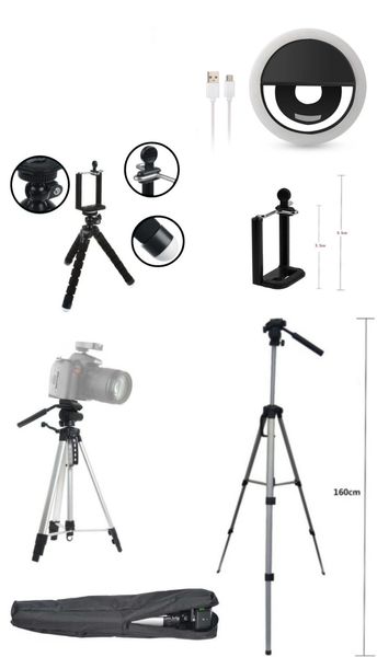 Power Vlogging Kit - Professional Fluid Action Video/Photo Tripod
