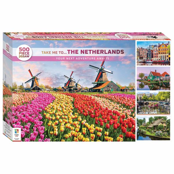 Mindbogglers 500 Piece Jigsaw Take Me to the Netherlands