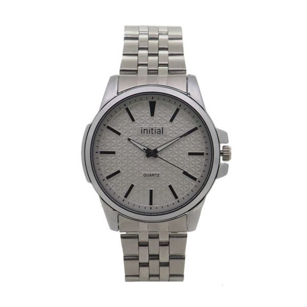 Initial Gents Metal Strap Watch WK304
