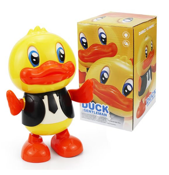Musical Toy Suitable For 3-year-olds, Dancing Duck, Multicoloured