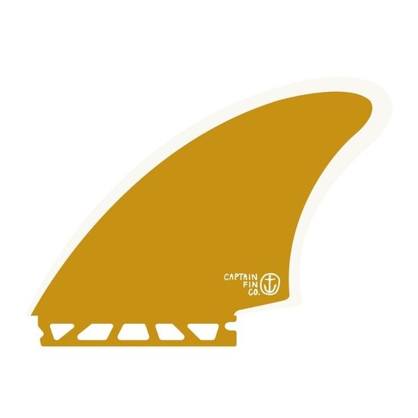 Captain Fin CF KEEL ST Fin Yellow