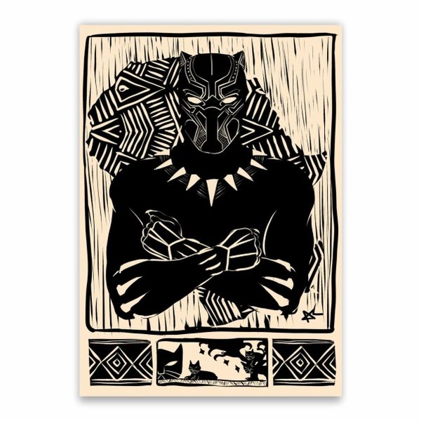 Black Panther Africa Poster - A1